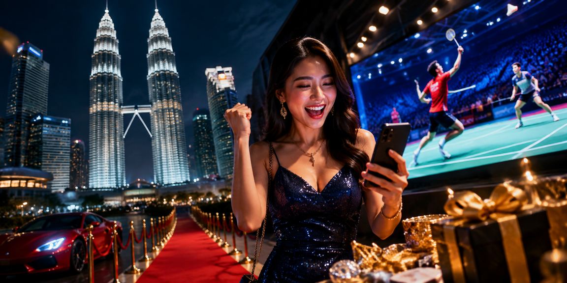 Pengguna VIP di Kuala Lumpur membuat deposit dan menikmati keistimewaan program VIP 42200